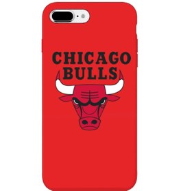 Resim izzytech Iphone 8 Plus Için Kılıf, Iphone 7 Plus Uyumlu Kılıf, Yumuşak Silikon Chicago Bulls Tasarım 