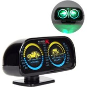 Resim Sones Tr-9601 Ayarlanabilir Eğim Ölçer Eğim Ölçer Bulucu Aracı Araba Araç İnklinometre Ölçer Siyah 