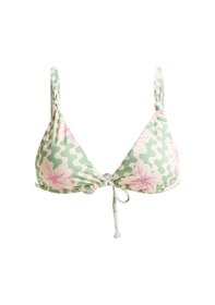 Resim Roxy Roxy Hibiscus Daze Elongated Tri Kadın Bikini Üstü Ghz5 Çok Renkli 
