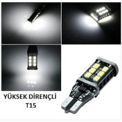 Resim Chevrolet Cruze Captıva Beyaz Led Geri Vites Ampulü W16W 1 Çift 