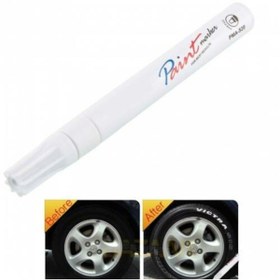 Resim Özdemir Aksesuar Paint Lastik Yazma Kalemi Beyaz 