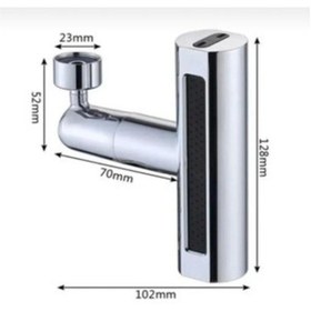 Resim 4 Modlu 360 Derece Dönebilen Şelale Basınçlı Su Tasarruflu Fiskiye Musluk Lavabo Batarya Başlığı,ucu 1 Adet 