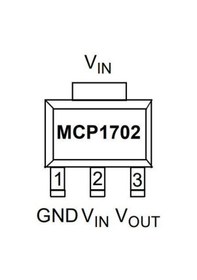 Resim Mcp1702T-3302E/Mb Sot-89-3 Pasif Akım Ldo Regülatör 