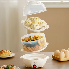 Resim Mioji Mio EG8S 250W Yumurta ve Çok Amaçlı Buharlı Pişirici 