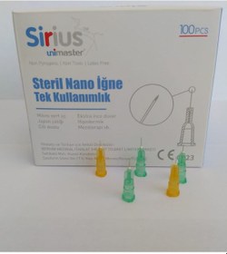 Resim Unimaster 34 G 4 Mm Mezoterapi İğnesi 100 Adet 
