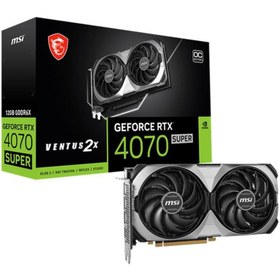 Resim AyrStore MSI GEFORCE RTX4070 SUPER 12G VENTUS 2X OC 12GB GDDR6X 192BIT EKRAN KARTI 