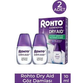 Resim Rohto Dry Aid Göz Damlası 10 Ml 2 Adet 