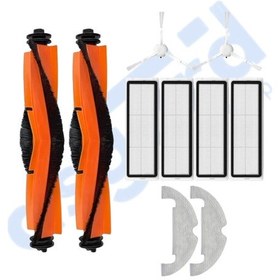 Resim Xiaomi Mop 2 Ultra X10 Uyumlu 2 Ana Fırça 2 Yan Fırça 4 Filtre 2 Mop Pkt-iasgf0001305 