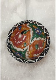 Resim Çini Çerezlik Kase Sosluk Sunumluk Kahvaltılık Çok Renkli 