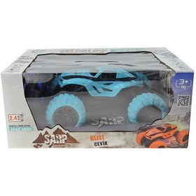 Resim Araba Offroad 1:16 Ölçek U/k Oyuncak Işıklı Şarjlı Spor Araba 
