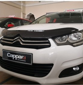Resim Cappafe Citoren C4 Ön Kaput Koruma Rüzgarlık 4Mm Abs 2011-2018 