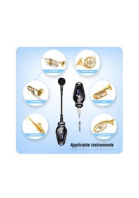 Resim Kimafun Profesyonel Uhf Saksafon Mikrofonu 