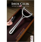 Resim Genel Markalar Inox Sebze ve Kabak Soyacak Seti 