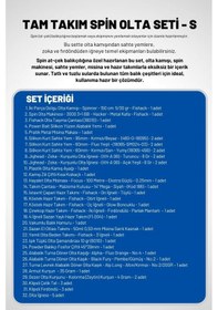 Resim Tam Takım Spin Olta Seti - 150cm Kamış 5-30gr / 3000'lik 3+1bb Makine - S - At-çek Olta Takımı 