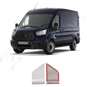 Resim Ford Transit Uyumlu 2014 Ve Üzeri Krom Depo Kapağı Paslanmaz Çelik 