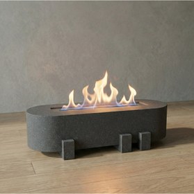 Resim Monolith Hafif Beton Ateş Çukuru - Beton Rengi 
