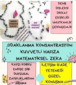 Resim Gizemlidogaltas Erkek Öğrenci Kolyesi Odaklanma Hafiza Disleksi Dikkat Eksikliği Altın 