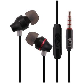Resim Linktech H20 Mikrofonlu Metal Kulak Içi Kablolu Kulaklık 3.5mm 
