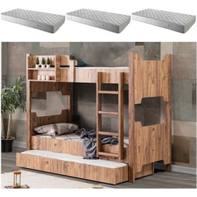 Resim Setaymobilya Mdf Profil Ranza, Avrasya Ayrılabilir Yavrulu Ranza + 3 Yatak (413526614) 
