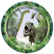 Resim Jurassik Parti Tabak 23cm 8 Adet 