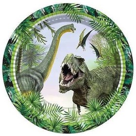 Resim Jurassik Parti Tabak 23cm 8 Adet 