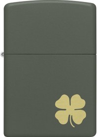 Resim Zippo 221 Four Leaf Clover Design Çakmak - 49796-093918 