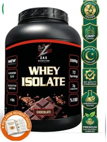 Resim zax nutrition Whey Isolate Pro Chocolate 2000g + 