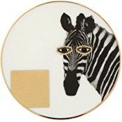 Resim Porland Wild Life Zebra Bardak Altlığı 10cm 04alm006624 