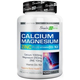 Resim SUDA Vitamin Calcium Magnesium Zinc Plus 100 Tablet 