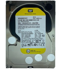 Resim Wd 4Tb 7200RPM Enterprıse Class 3.5" 7200Rpm WD450VF4YZ 7-24 Güvenlik Harddisk 