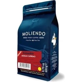 Resim Mena Rise Moliendo Finest Coffee Colombia Medellin Supremo Yöresel Kahve (Öğütülmüş Filtre Kahve) 250 G 