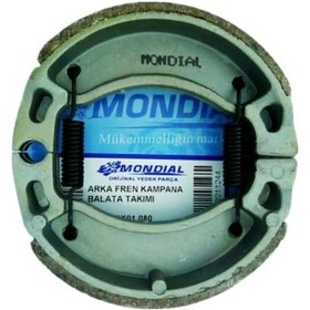 Resim Mondial 125Zn Znu Arka Fren Balata 