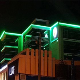 Resim Hortum Esnek 220v Şerit Led Yeşil 2 Metre 2 Metre 