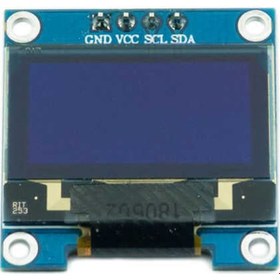 Resim Makermarketim-128X64 0.96 İnch Oled Grafik Lcd Ekran - Ssd1306 - 4 Pin I2C 