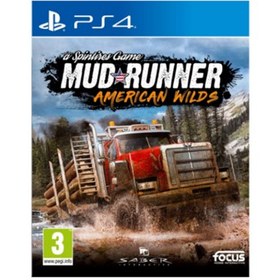 Resim Spintires MudRunner American Wilds Edition PS4 Oyun Şeffaf 