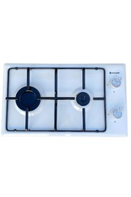 Resim Eminçelik 41121 Set Üstü Domino Çakmaksız 2 Gözlü Doğalgazlı Ocak 