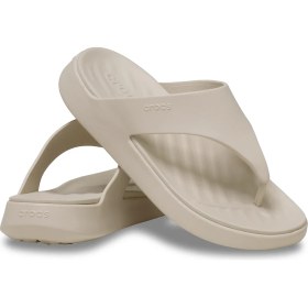Resim Crocs Getaway Groove Triangle Flip Kadın Parmak Arası Terlik 212018-2MC Frappe 