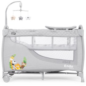 Resim KZ Kanz Endo Plus Oyun Parkı 70x110 - Gri - Gri / Standart 