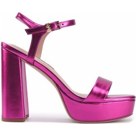 Resim Nine West Moma2 3pr Fuşya Kadın Topuklu Sandalet 000000000101396115 Pembe 