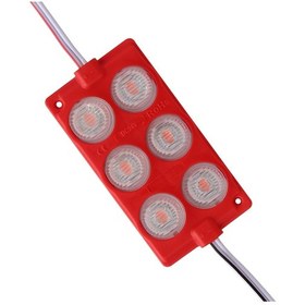 Resim Powermaster 24 Volt 3 Watt Kırmızı 3030 Cob Modül Led 75 40 