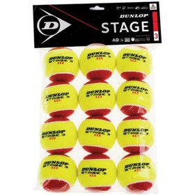 Resim Dunlop D Tb Stage 3 Red 12polybag Unisex Tenis Topu 