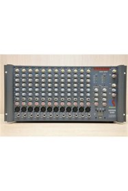 Resim startech Safran 2000 2x1000W/4 ohm 12 Kanal Efektli Küp Power Mikser 