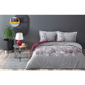 Resim Özdilek Çift Kişilik Nevresim Takımı Borgonha 200 x 220 - 409258 Gri 