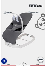 Resim Mamma Shake Sleep Oyuncaklı 2in1 Sallanır Yaylanır Katlanır Ana Kucağı + Taşıma Çantası 
