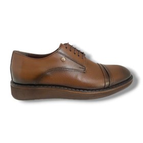 Resim Nevzat Öge 0311-25 Hakiki Baskı Deri Eva Erkek Ayakkabı 