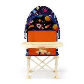 Resim Minimono Tenteli Portatif Mama Sandalyesi - Uzay 
