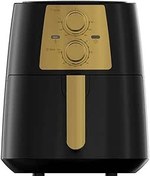 Resim Luxell Fast Fryer Xl Fritöz Black Gold Fc5937 Air Fryer Fastcook Colour Series 