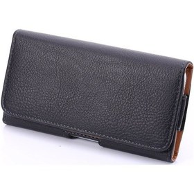 Resim Lychee Texture Gizli Manyetik Çevirme Kemer Kılıfı İphone 8 Plus/7 Plus/ Galaxy Note 8 Uyumlu 