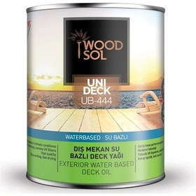 Resim Woodsol Unideck Su Bazlı Ahşap Deck Yağı 0.75 L 