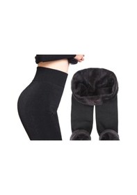 Resim Hacker Denim Kadın Siyah Peluş Taytsiyahs Siyah 